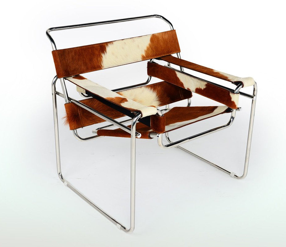 Wassily chair cowhide hot sale